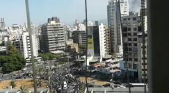 لبنان: 3 قتلى في إطلاق نار على مظاهرة في بيروت